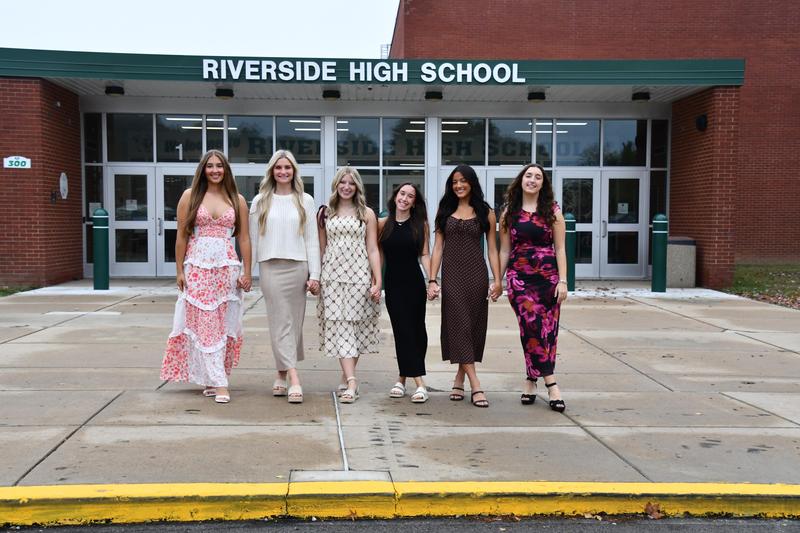 Members of the Homecoming Court