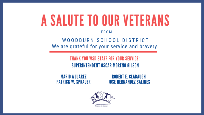 Veterans Day Message