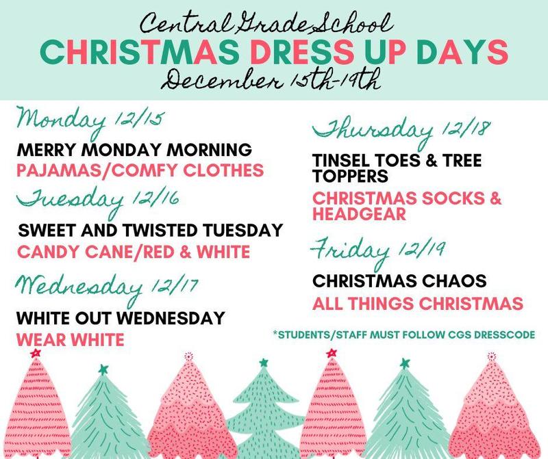 Christmas Dress Up Days 25