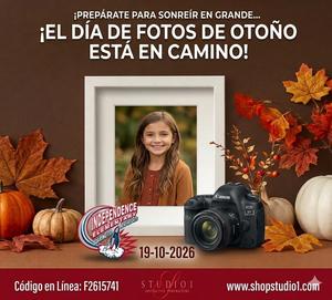 ¡PREPÁRATE PARA SONREÍR EN GRANDE... ¡EL DÍA DE FOTOS DE OTOÑO ESTA EN CAMINO!