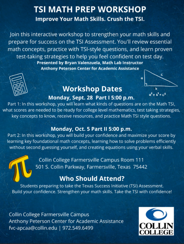 Get Free Help to Pass Your TSI Math Test Featured Photo