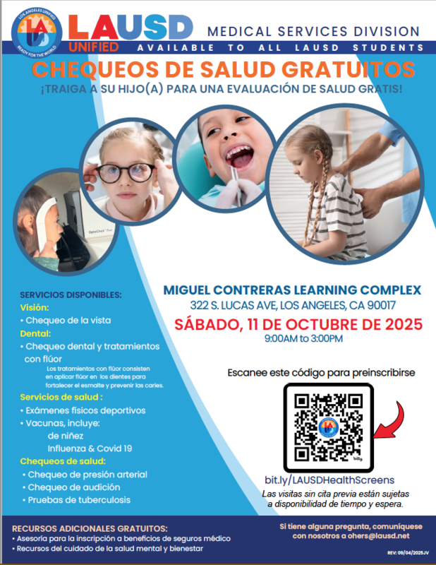 Free Health Screening