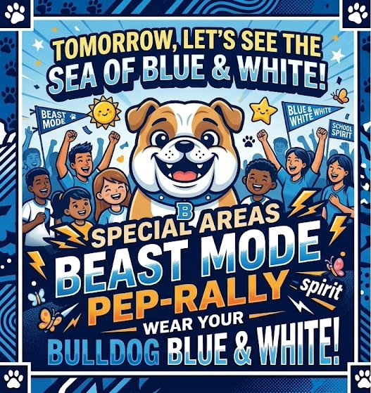 Pep Rally Flyer