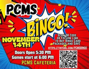 Get ready for an evening full of fun, laughter, and community spirit at Pass Christian Middle School Bingo Night, sponsored by the PCMS PTO!