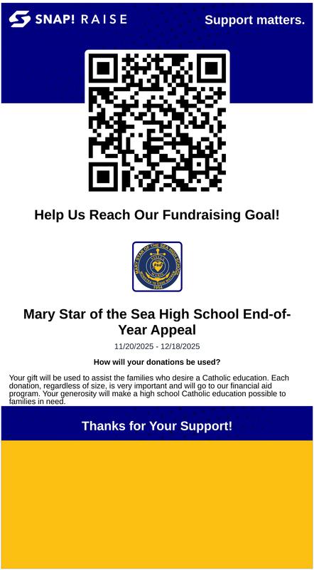 MSHS End of Year Appeal