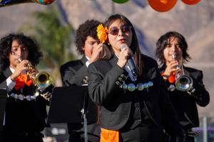 mariachi performers three instrumentalists and one vocalist