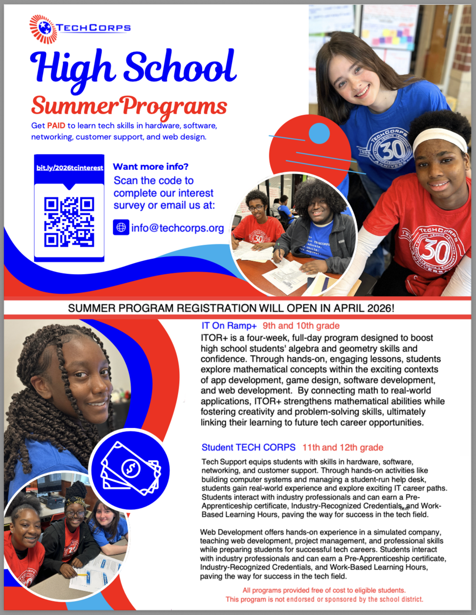 TECH CORPS INFORMATION