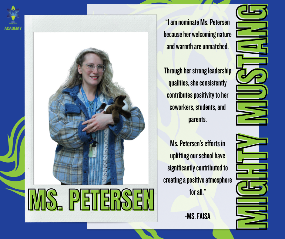 Mighty Mustangs of the Week!