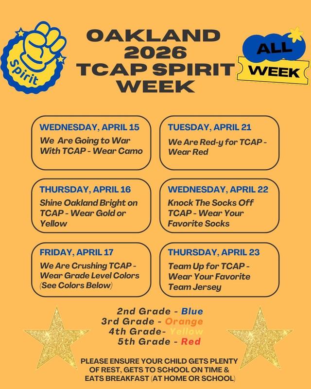 T-CAP Spirit Week Thumbnail Image