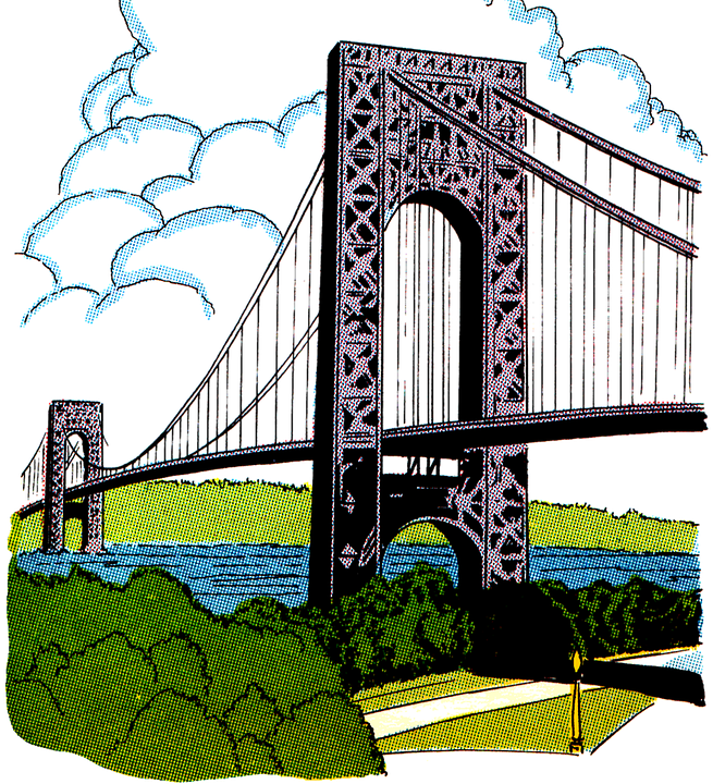 drawing of bridge