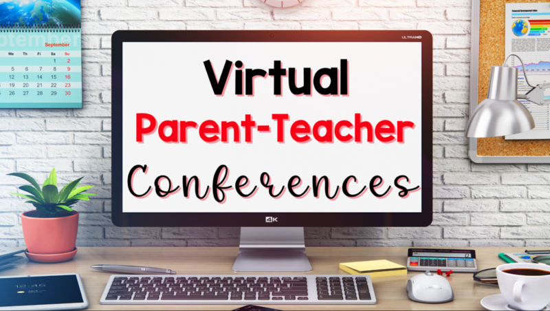 Virtual Parent Teacher Conference Flyer