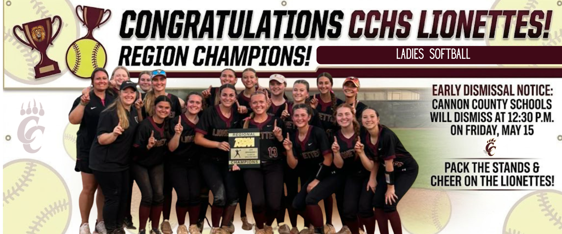 Softball Region Champs