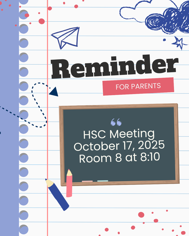 Home and school club meeting