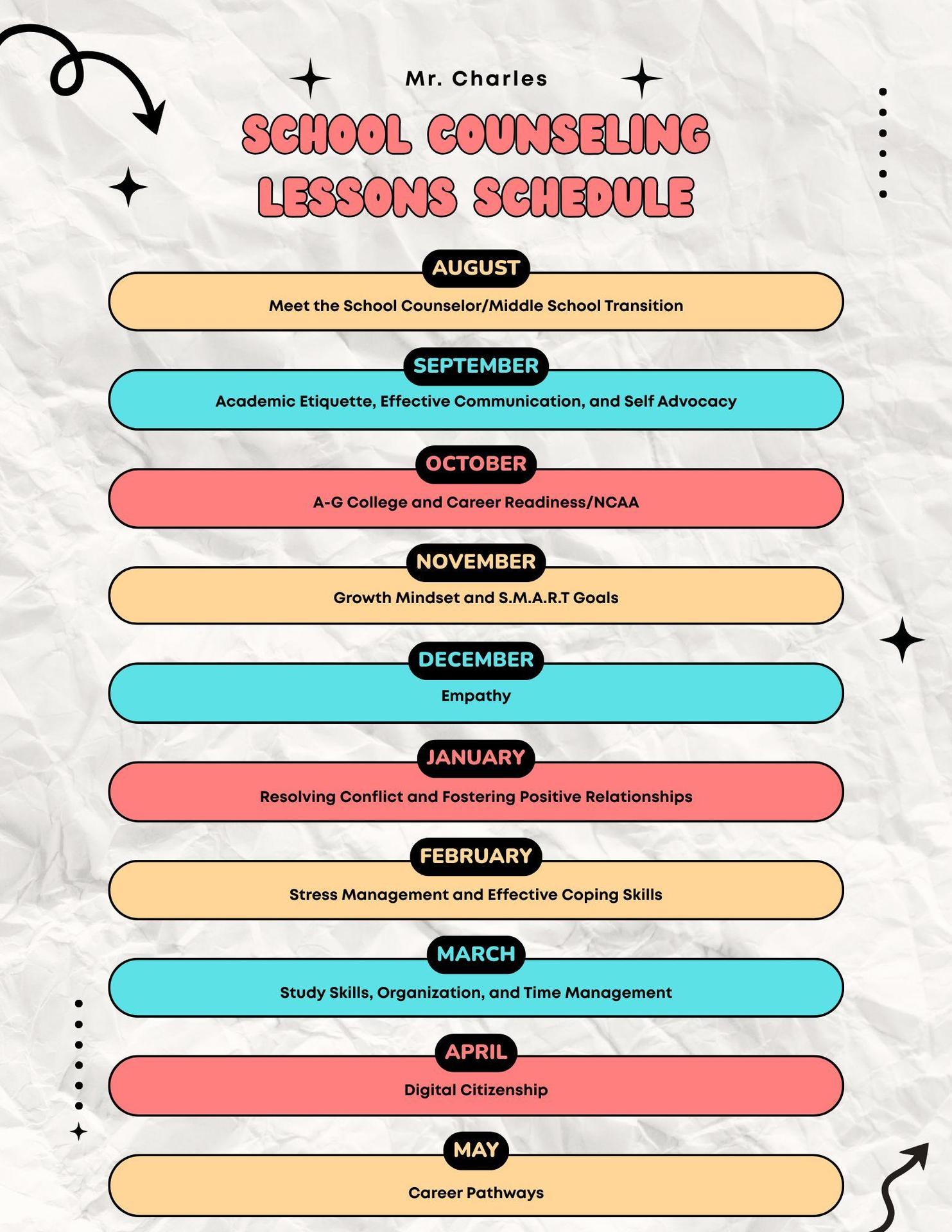School Counseling Lessons