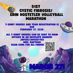 Volleyball Marathon t-shirt order
