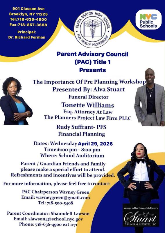 Alva Stuart, Funeral Director. Tonette Williams Attorney at Law. Rudy Suffrant, Financial Planner