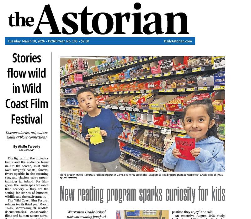 Daily Astorian Article