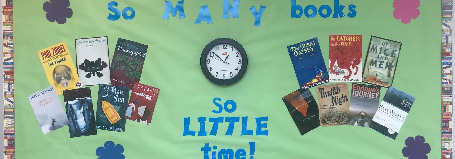 so many books...