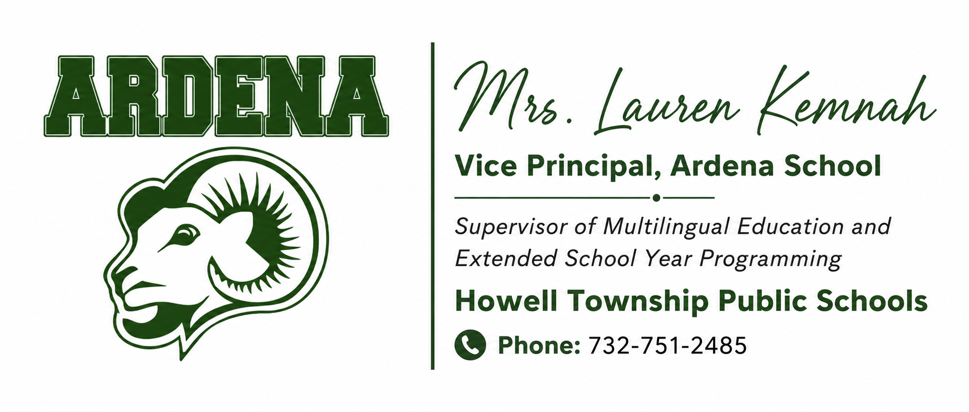 E-Mail: Lkemnah@howell.k12.nj.us