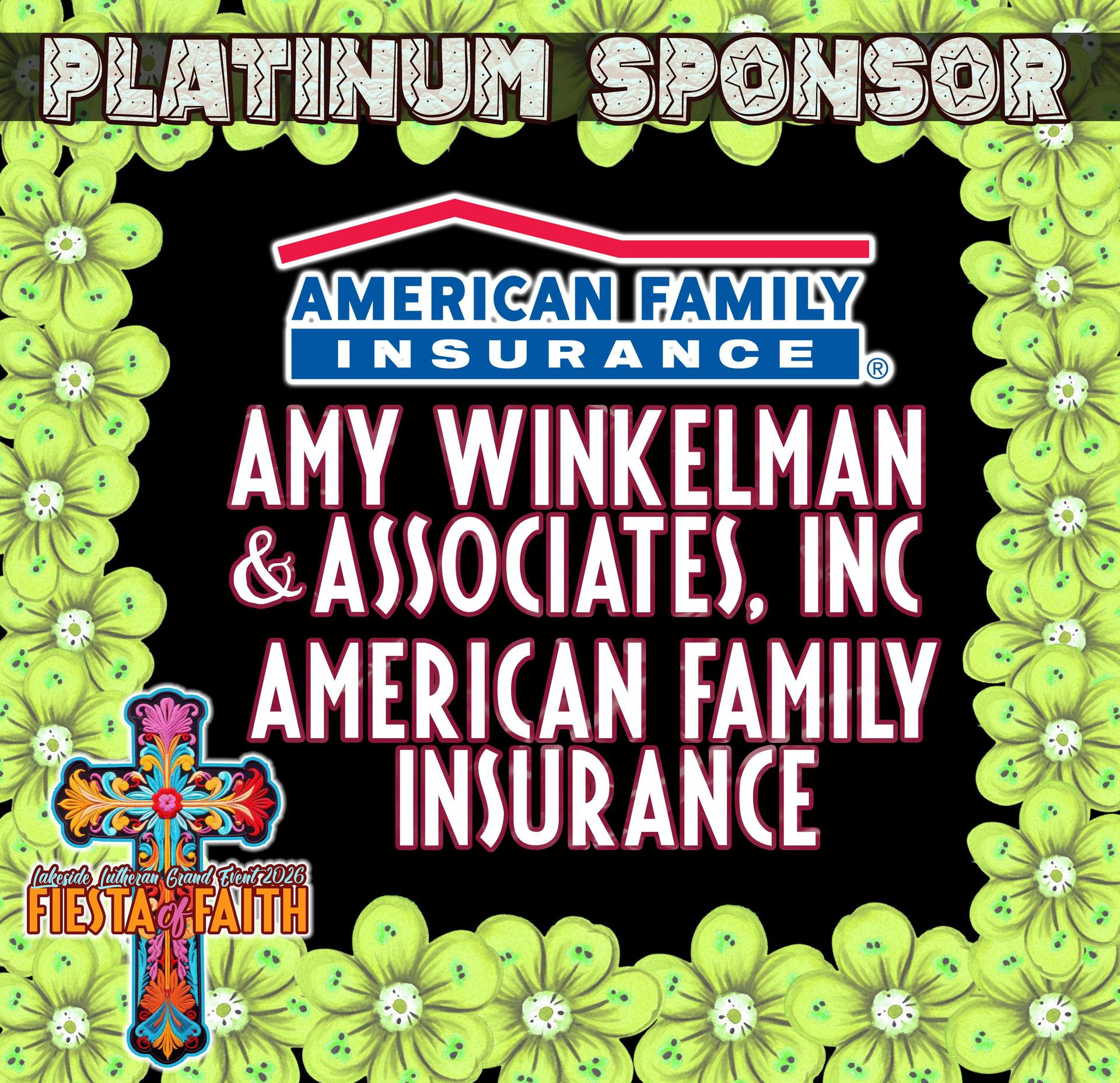 Amy Winkelman Platinum Sponsor