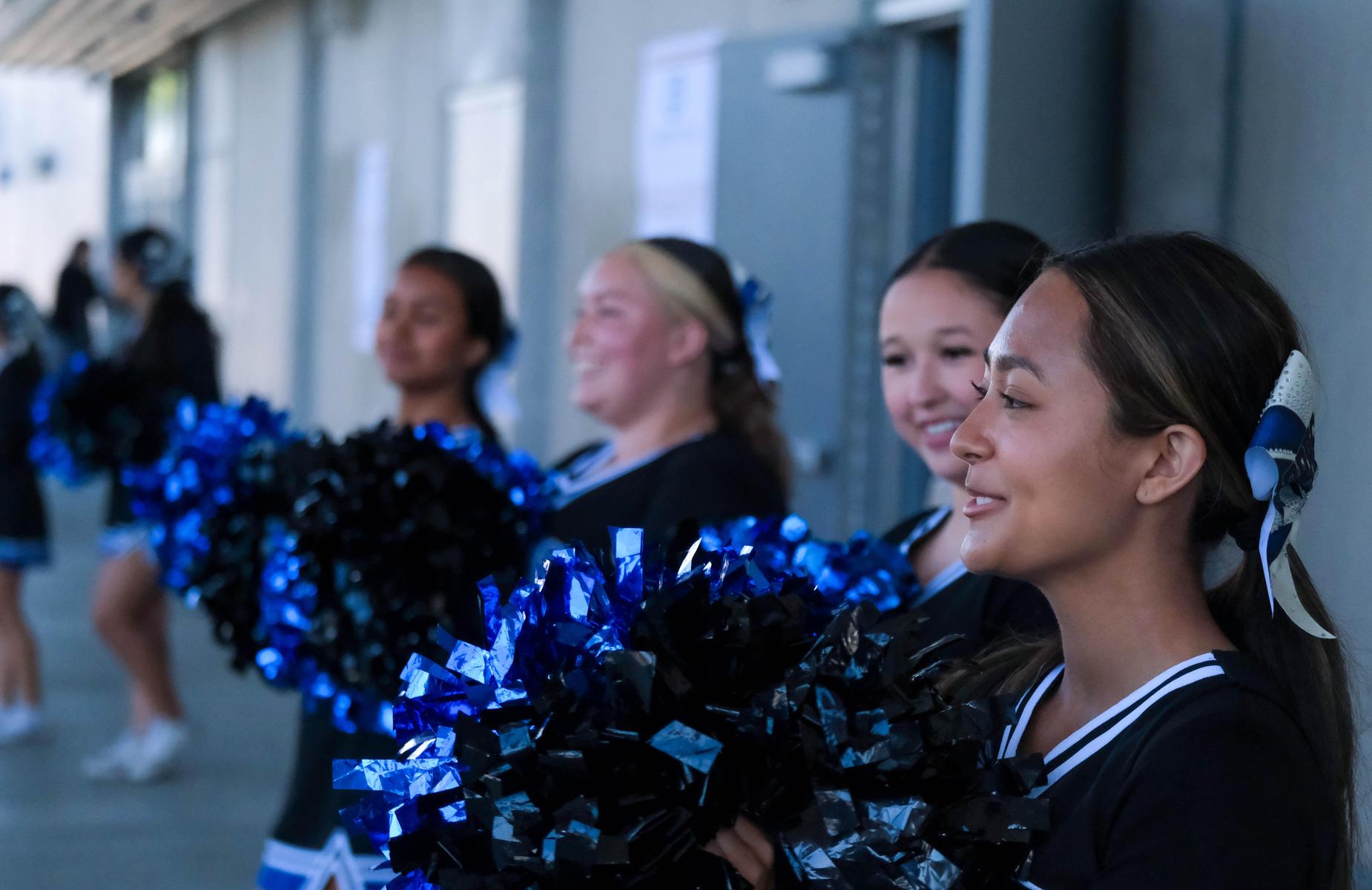 High school cheer team