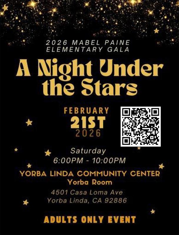 2026 Mabel Paine Elementary Gala: A Night Under the Stars