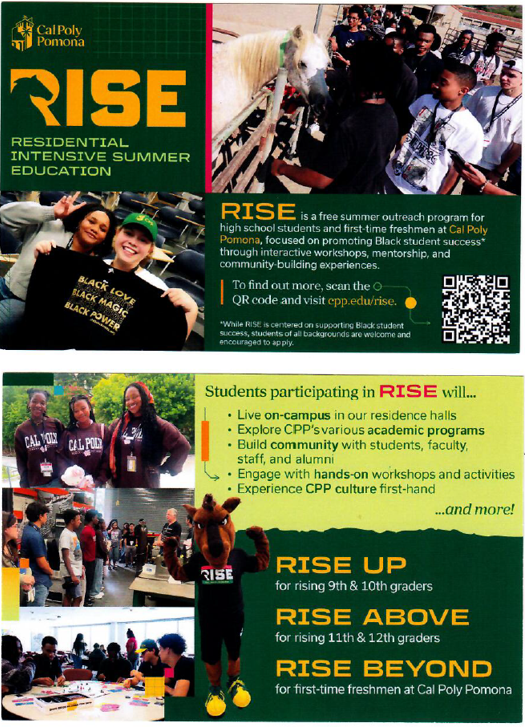 R.I.S.E. - Residential Intensive Summer Education