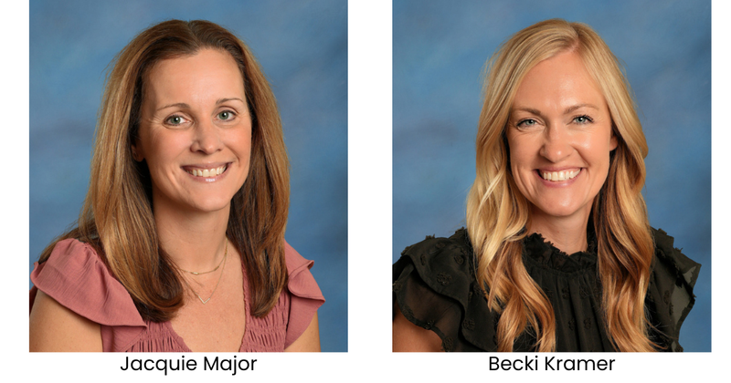 Jacquie Major and Becki Kramer smiling