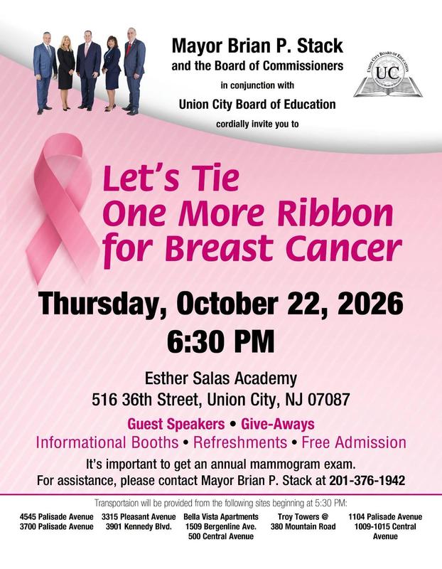Breast Cancer Event-Thursday October 22, 2026