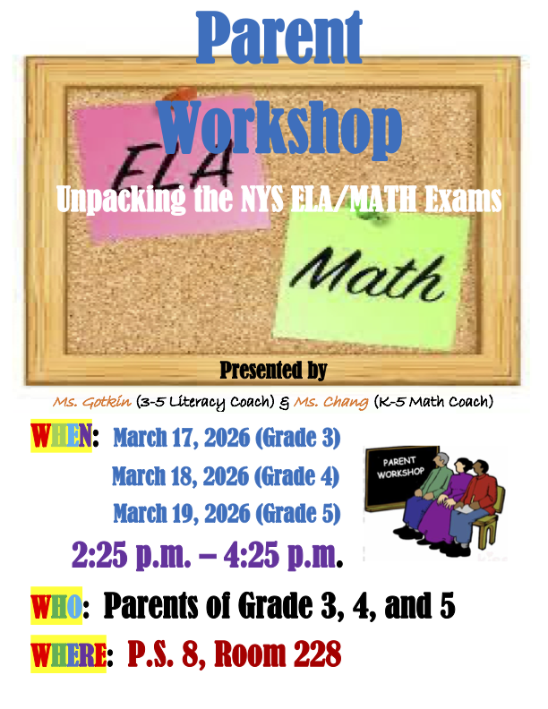 Title One Family Workshop- Unpacking State Test
