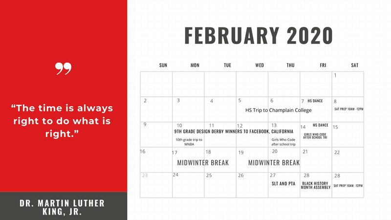 February School Calendar Featured Photo