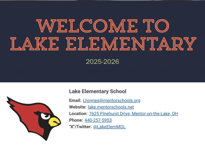 Welcome Back Newsletter 2025