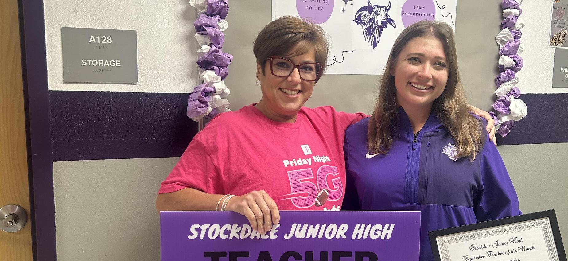 teacher of the month