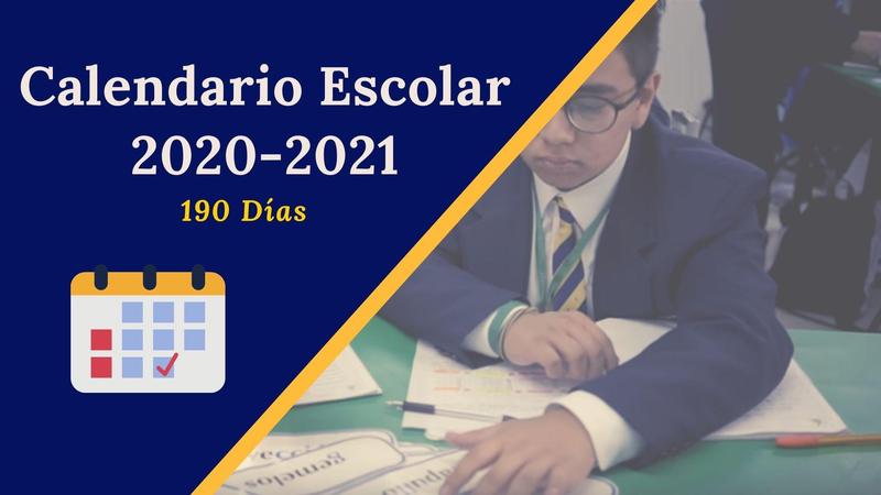 Calendario Escolar 2020-2021 Featured Photo