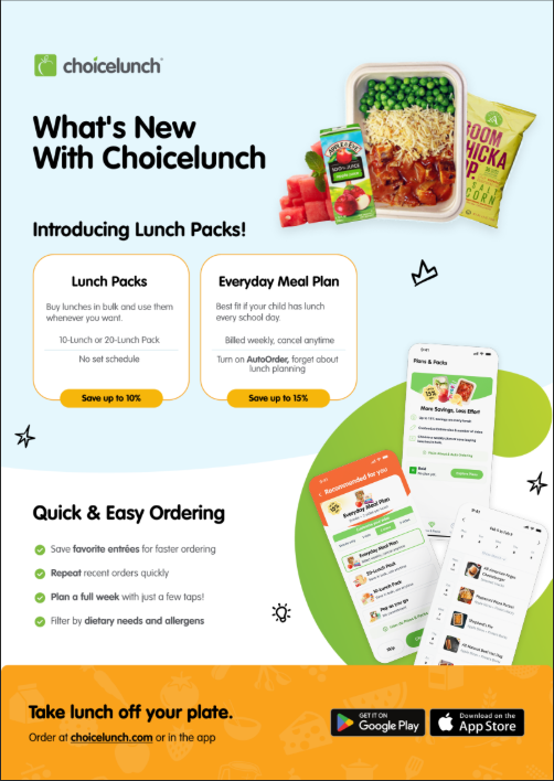 choice lunch sign up
