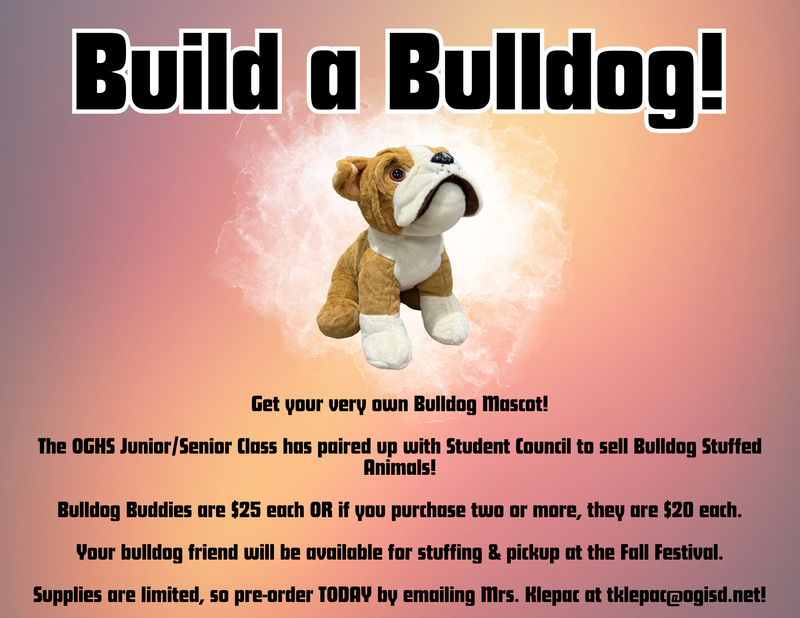 Build a Bulldog! (Click here for more info).