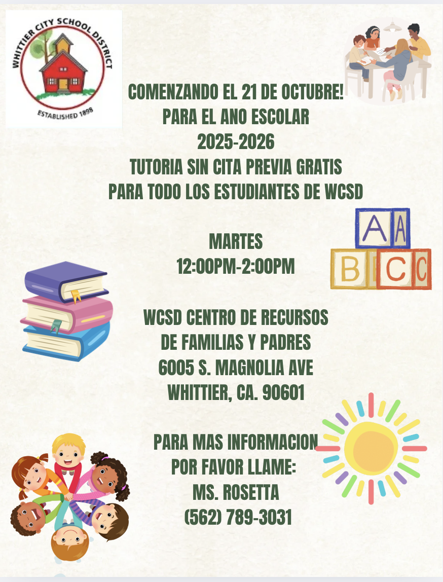 tutoring flyer spanish