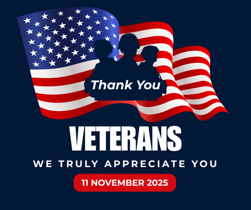 Veterans Day 11 November 2025
