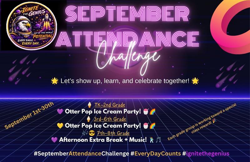 September Attendance Challenge Featured Photo