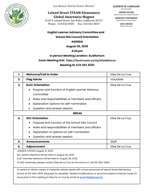 ssc ori agenda