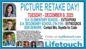 Picture Retake with example pictures