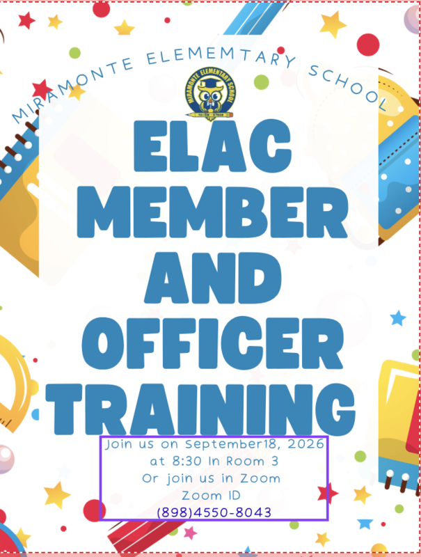 ELAC Flier