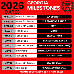 GMAS testing dates and information