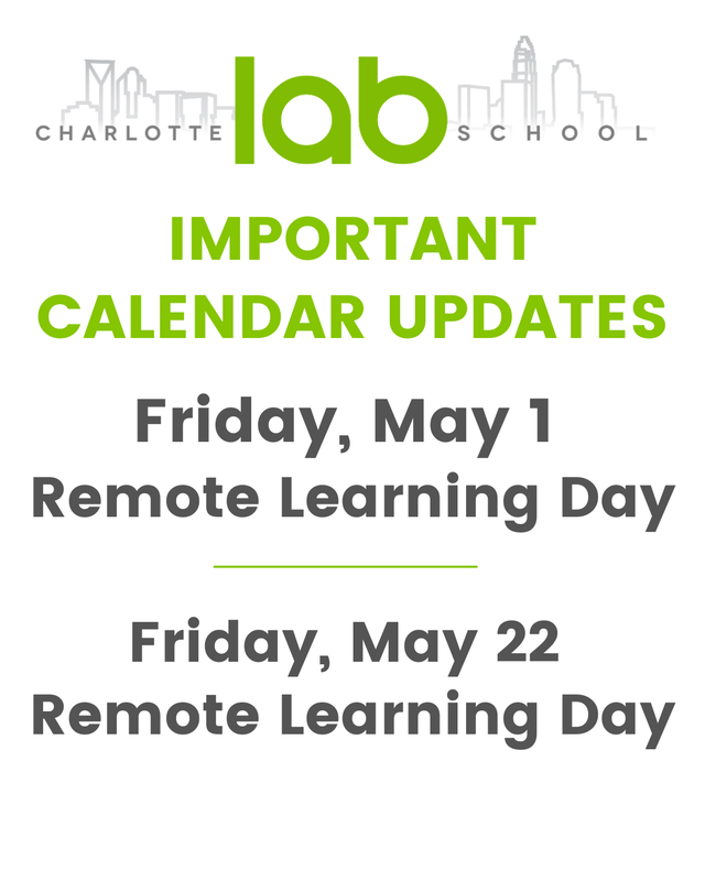 May 1 + 22 Remote Learning Day