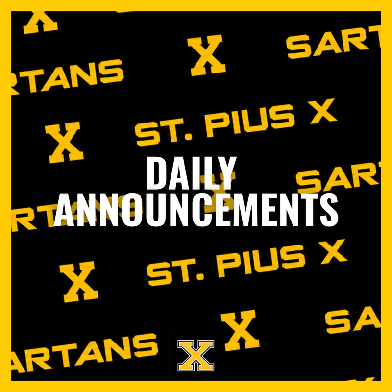 Daily Announcements Featured Photo