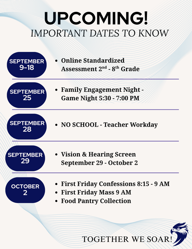 Upcoming Dates to Know! Featured Photo
