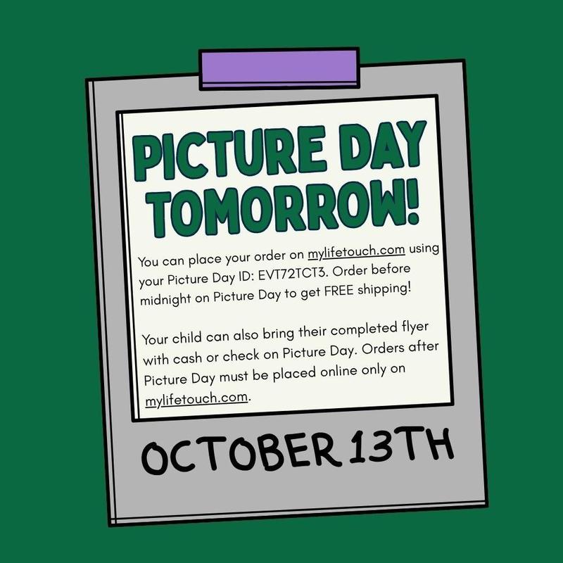 PICTURE DAY TOMORROW - OCTOBER 13TH Featured Photo