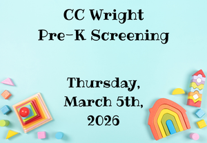 CC Wright Pre-K Screening - March 5, 2026