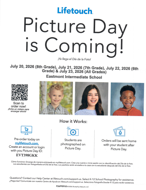 All Grades Picture Day At EAI