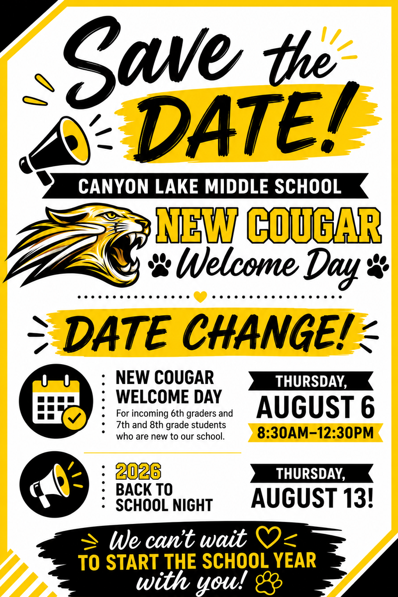 SAVE THE DATES